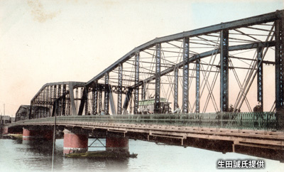 明治後期の「永代橋」