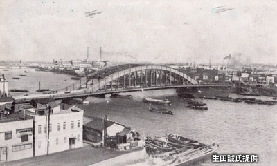 昭和初期の「永代橋」