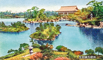 昭和初期の「清澄庭園」