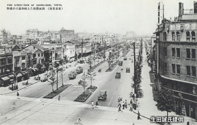 昭和戦前期の「昭和通り」
