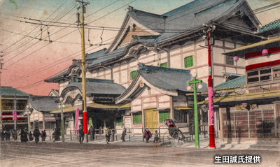 震災前の「歌舞伎座」