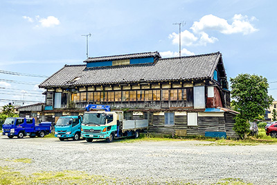 現在の「日本機械工業」に残る蚕室