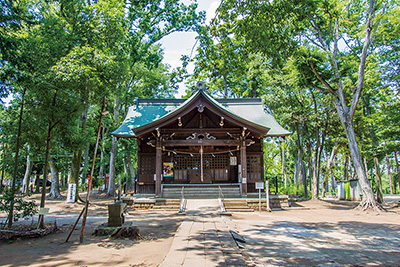 「浅間神社」の拝殿