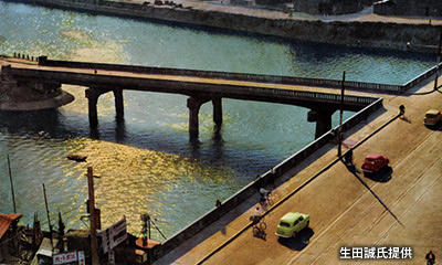 T字型の珍しい「相生橋」、原爆投下の目標物に