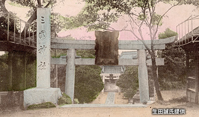 明治後期の「三囲神社」