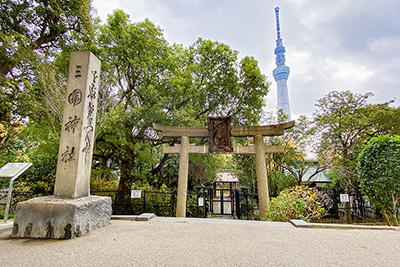現在の「三囲神社」