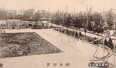 昭和戦前期の「錦糸公園」
