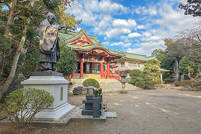 現在の「法華経寺 奥之院」