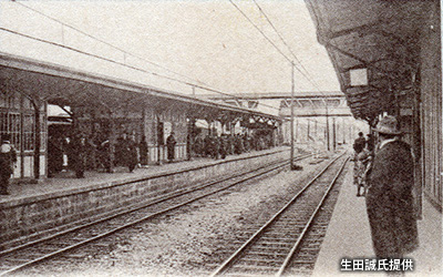 品川線と豊島線の分岐点に開設された「池袋駅」