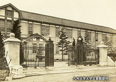 旧・鳥飼村に開校した旧制「福岡高等学校」