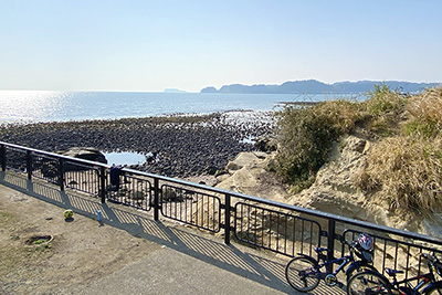 日本最古の築港遺跡「和賀江島」 