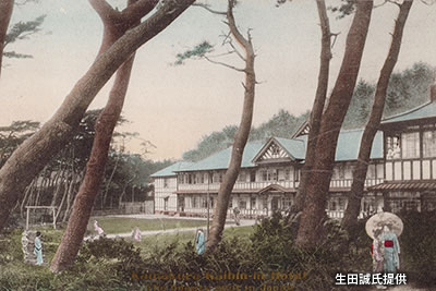 1887（明治20）年開設の「鎌倉海濱院」、翌年に「鎌倉海濱ホテル」へ