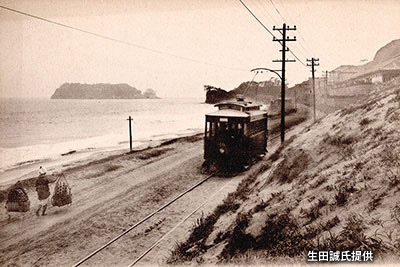 藤沢と鎌倉を結ぶ江ノ島電鉄