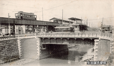 明治後期～大正前期の「水道橋駅」と「水道橋」