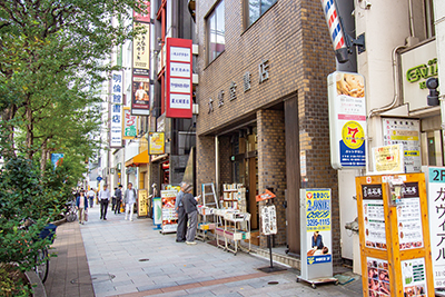 現在の「神田古書店街」