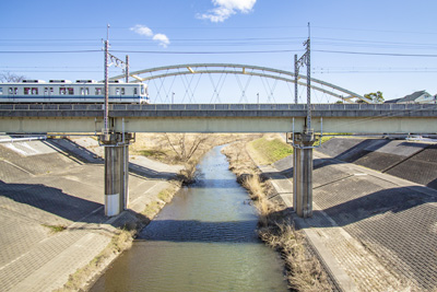 現在の東武野田線と「利根運河」