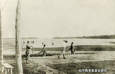 昭和初期の「柏ゴルフ場」