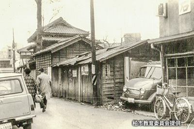 昭和30年代初期の「京北通り商店街」