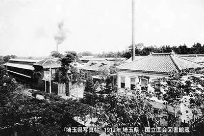1912（大正元）年頃の「石川組製糸 川越工場」