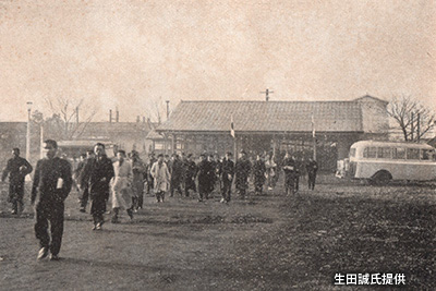 1941（昭和16）年に開設された「三鷹駅」北口