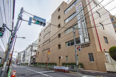 当初の「大橋図書館」跡地