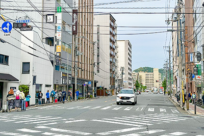 現在の「京都駅」駅前