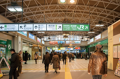 現在のJR「町田駅」