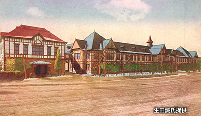 大正中期（震災前）の「鉄道省」庁舎