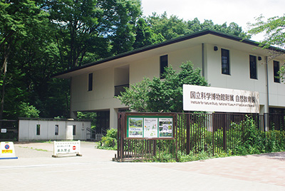 「自然教育園」入口