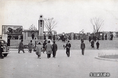 昭和前期の動物園の正門