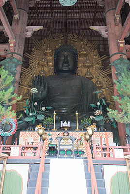 江戸時代に大仏再興、奈良のシンボルへ