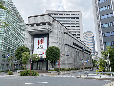 現在の「東京証券取引所」