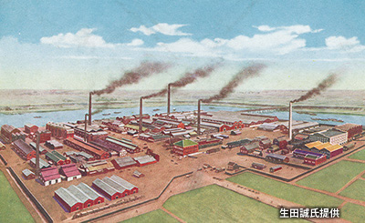 大正後期～昭和前期の「大日本人造肥料 王子工場」