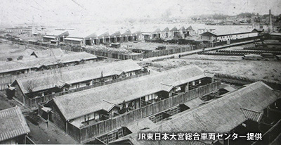1899（明治32）年の「大宮工場」