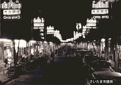 1960（昭和35）年の「銀座通り」