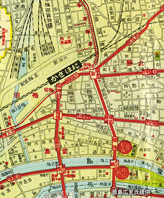 『最新大大阪府市街全図』1930年（昭和5）年
