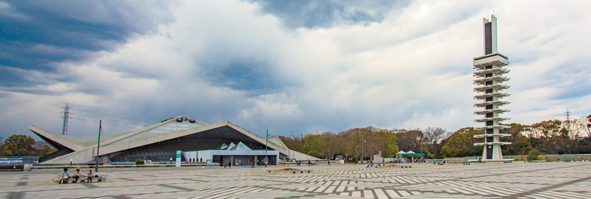 現在の「駒沢オリンピック公園」の「中央広場」