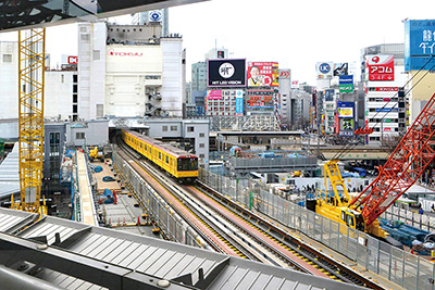 「東京高速鉄道」の「渋谷駅」が開業