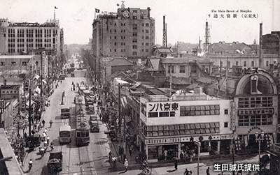 昭和前期の「新宿駅」周辺