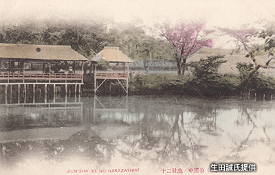戦後の開発で姿を消した、風光明媚な「十二社の池」