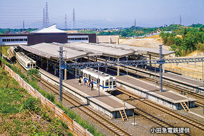 1978（昭和53）年の「新百合ヶ丘駅」