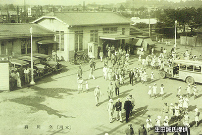 昭和初期の「立川駅」