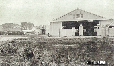 「石川島飛行機製作所」時代の工場外観