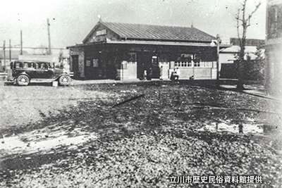 1931（昭和6）年頃の南口駅舎