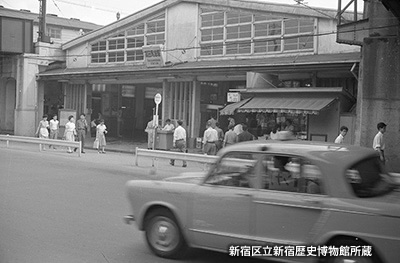 1960（昭和35）年頃の「高田馬場駅」