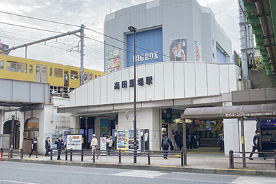 現在の「高田馬場駅」