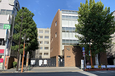現在の「早稲田中学校・高等学校」