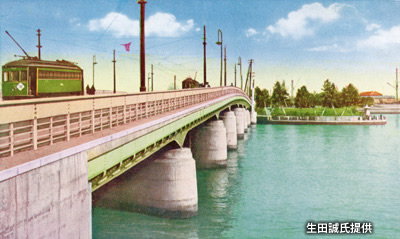 昭和初期の「相生橋」