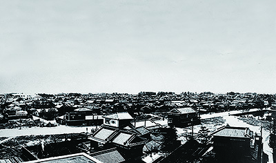 1936（昭和11）年の豊中町全景