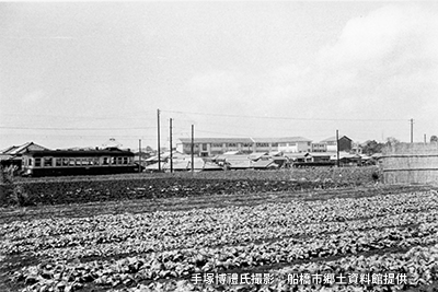 1958（昭和33）年に撮影された新京成線